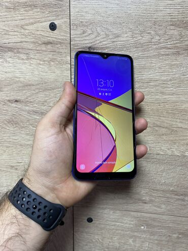 samsung a10 qiymet: Samsung Galaxy A10, 32 ГБ, цвет - Черный, Сенсорный, Отпечаток пальца, Две SIM карты