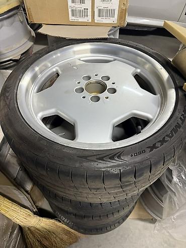 диски w220: Amg Monoblock aero 2 Разноширокие Made in Germany. Шины Dunlop 2022 — 1