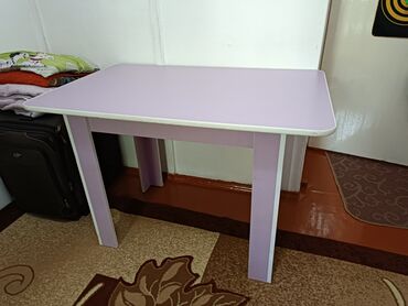 Столы: Кухонный Стол, цвет - Фиолетовый, Б/у