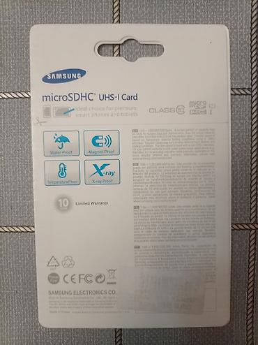 video çəkən: Samsung Micro SDHC UHS-I PRO yaddaş kartı – 32 GB (SD adapter ilə) - — 2