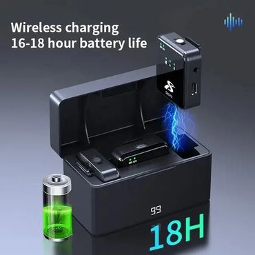 Səsgücləndiricilər, qulaqlıqlar və mikrofonlar: Mini Yaxa Mikrafonu 1) Yeni səs-küyün azaldılması çipi ilə yenilənmiş — 11