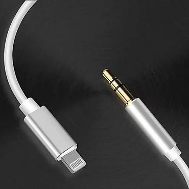 Kablovi za telefone: Audio kabl sa Lightning na 3,5 mm T-KAD-005 NOVO. Audio kabl sa — 7