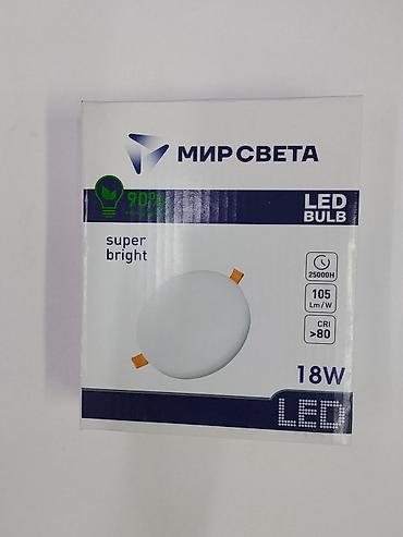 smart light: Светодиодная лампа «МИР СВЕТА» LED Bulb, 18W Основные характеристики — 1