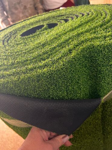 Искусственный газон: ИСКУССТВЕННЫЙ ГАЗОН-представляет из себя синтетическое рулонное — 9