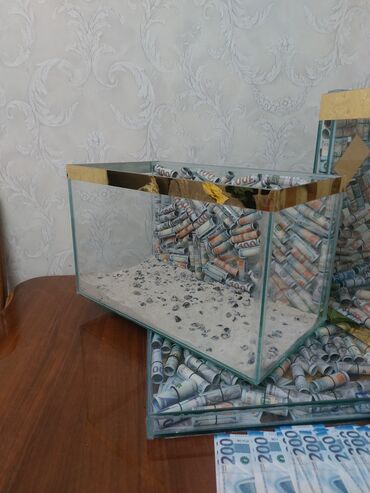 Akvariumlar: Dolar Akvaryum. 22 litir 40 man 35 litir. 60 man 80 litir 90 man Bu — 6