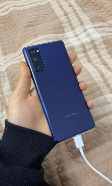 самсун 20: Samsung Galaxy S20, Б/у, 128 ГБ, цвет - Синий, 2 SIM, eSIM