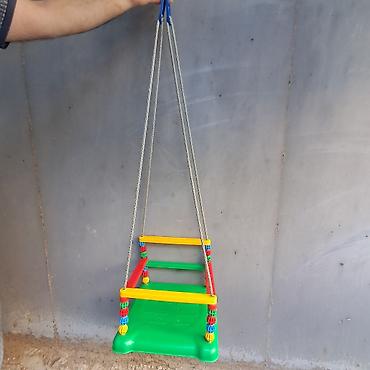 oturan stullar: Uşaq yelləncəyi – asma model - Material: möhkəm plastik oturacaq və — 2