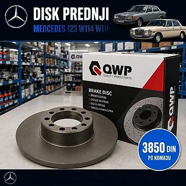PLOCICE MERCEDES 123 W114 W116 PREDNJE I ZADNJE | Plocice mercedes