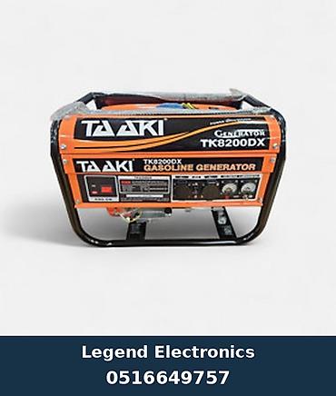torf satilir: Elan başlığı: Generator Taaki TK8200DX 3.3 kVt Elan mətni: Taaki — 1