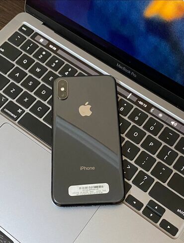 Apple iPhone: IPhone X, Новый, 256 ГБ, Jet Black, Кабель, 100 %