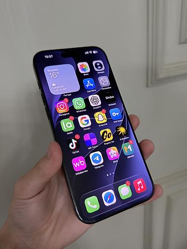 ipone 8plus: IPhone 16 Pro Max, Б/у, 256 ГБ, Black Titanium, Защитное стекло, Чехол, 90 % — 3