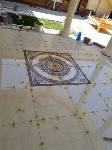 Plitə işləri: Hər növ Kermoqranitlərin vurulması — 26