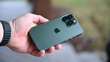 айфон новый 13: IPhone 13 Pro Max, Б/у, 256 ГБ, Зеленый, 84 %