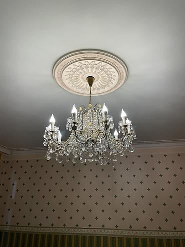 saxta baba geyimi: Çılçıraq, 10 və daha çox lampa, Xrustal — 2