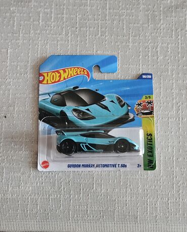 Markalar: Hot Wheels – Gordon Murray Automotive T.50s die-cast model avtomobil