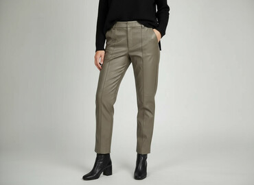 dziury w ubraniach: Zara, Material trousers for women, size M at lalafo.pl dziury w ubraniach: Zara, Material trousers for women, size M