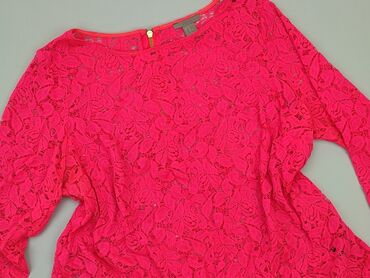 czerwone bluzki wizytowe: Blouse, H&M, XL (EU 42), condition - Good