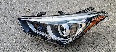 maşın ucun led işıqlar: Hyundai SantaFe 2016-2018 Amerikanka, sol tərəf sadə Halogen — 6