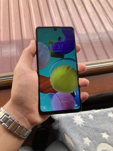 телефон fly iq4514 evo tech 4: Samsung Galaxy A51, 128 ГБ, цвет - Черный, Две SIM карты