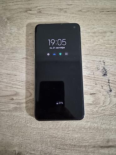 samsung s10: Samsung Galaxy S10e, Б/у, 128 ГБ, цвет - Белый, 2 SIM — 4