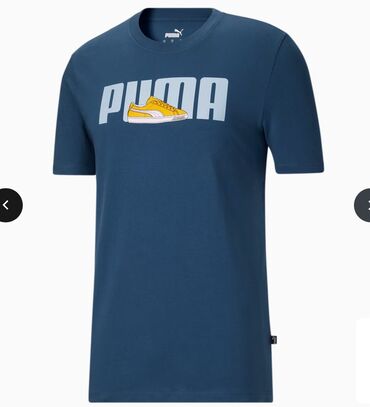 puma футболка: Футболка XL (EU 42), цвет - Синий