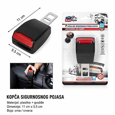 Sigurnosni pojasevi: KMT RS kopča za pojas 2001100 Opis: - RS kopča za sigurnosni pojas — 1