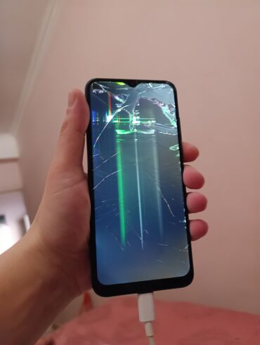 Samsung Galaxy A03s, 32 ГБ, цвет - Синий, Отпечаток пальца