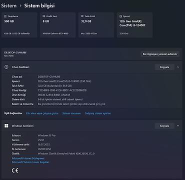 Masaüstü kompüterlər və iş stansiyaları: 🔥 Yüksək Performanslı Gaming PC 🔥 Core i5-12400F | RTX 4060 8GB | — 2