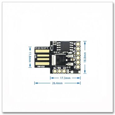 цифровой часы: Digispark Attiny85 USB -A Arduino-совместимый Макетная плата