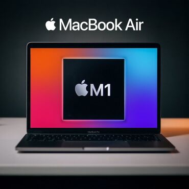 Ноутбуки: Ноутбук, Apple, 8 ГБ ОЗУ, Apple M1, 13.3 ", Б/у, Для несложных задач, память SSD