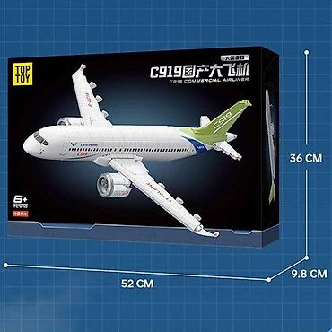 case logic: ✈️ Конструктор самолёта C919 — для тех, кто любит технику и детали 600 — 1
