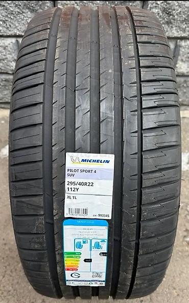 mishlen: Шины 295 / 40 / R 22, Лето, Новый, Комплект, Внедорожные (АТ/МТ), Франция, Michelin — 1