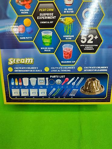 Другие товары для детей: Эксперименты опыты детский набор для развития ребенка🌟 Комплектация — 9