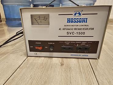 işlənmiş stabilizatorlar: İşlənmiş, Ev üçün, 1 faza, Gərginliy stabilizatoru, 220/110 V — 2