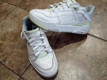 кийит: Кроссовки Puma (модель в ретро‑баскетбольном стиле) - Цвет: белый с — 2