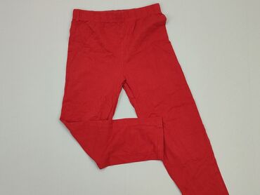 czerwone legginsy: Legginsy dziecięce, Fox&Bunny, 8 lat, 122/128, stan - Dobry