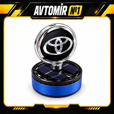 Toyota loqolu günəş enerjili hava təravətləndiricisi Toyota loqolu