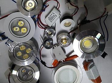 rustik lusteri: Rozetna sa LED sijalicom integrisanom 3200k 4200k 6500k. 3200k toplo — 9