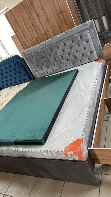 Двуспальные кровати: Двуспальная кровать, Новый, С матрасом, длина - 2000 см at lalafo.kg — 12 Двуспальные кровати: Двуспальная кровать, Новый, С матрасом, длина - 2000 см — 12