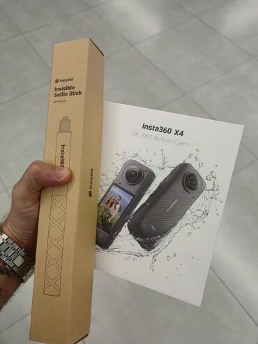 mini dv видеокамера: Insta360 X4 8K 360 Action Cam və uyğun Insta360 Invisible Selfie Stick