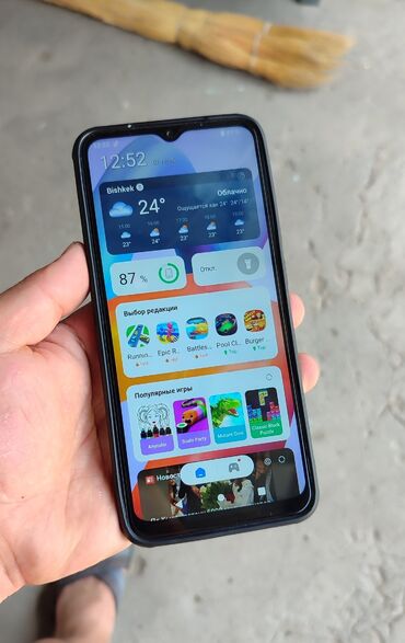 мониторы aoc: Redmi, Redmi A2 Plus, Колдонулган, 32 ГБ, түсү - Кара, 2 SIM