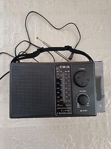 honor x9c irşad: CMiK MK-018BT 4-band radio Xüsusiyyətlər: - Dalğalar: AM/FM/SW1/SW2 - — 2
