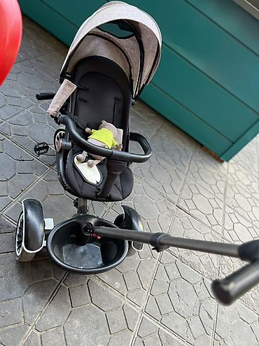 trike: Детский трехколесный велосипед-коляска (trike) с родительской ручкой и — 4