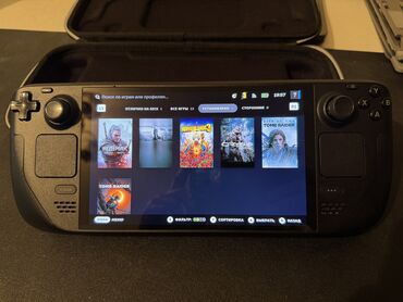 steam dek: Steam Deck Oled 512gb В идеальном состоянии, почти не играл Цена
