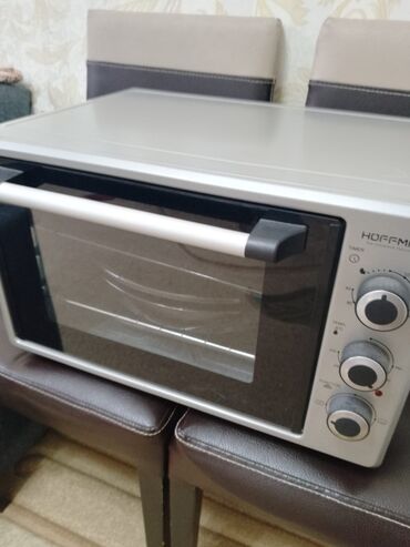 Duxovkalar: Duxovka Hoffmann, Elektrik, rəng - Gümüşü, Ayrıca dayanan