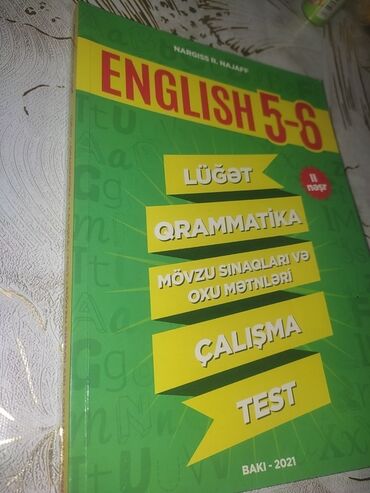 5ci sinif azerbaycan dili: İngilis dili 5-ci sinif, 2021 il, Ünvandan götürmə