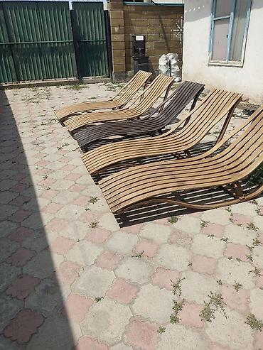 Мебель: Шезлонг Дерево — 5
