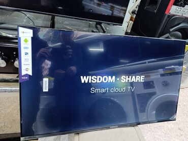 купить телевизор диагональ 43: Акция Телевизоры Samsung Android 13 c голосовым управлением, 43