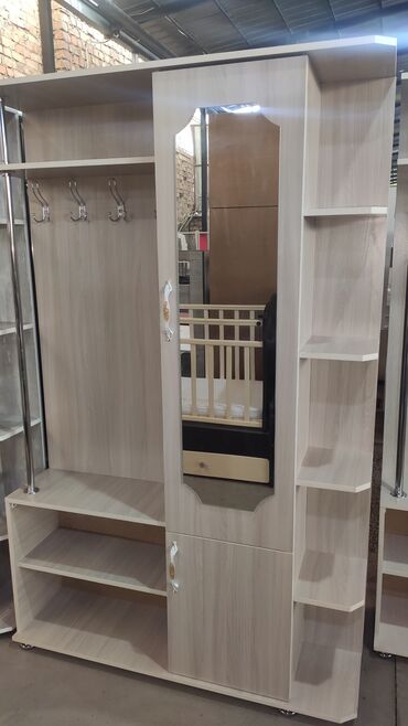 Шкафы-прихожие: Шкаф-прихожая, Новый, С зеркалом, ЛДСП at lalafo.kg — 24 Шкафы-прихожие: Шкаф-прихожая, Новый, С зеркалом, ЛДСП — 24