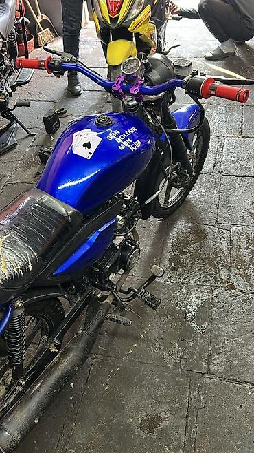 Mopedlər,skuterlər: Moped/motosiklet üçün fərdiləşdirilmiş dəst - Rəng: parlaq mavi — 5